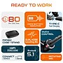 Delton 95X Wireless Noise Canceling MS Team Bluetooth Mono Earbud, Black (DHB95X)~#|#~4B7418D9-8FEB-4C71-B2D9C255CFB537BB_sc7