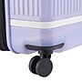 Delsey x Florence by Mills Gotta Glow 28" Hardside Suitcase, 4-Wheeled Spinner, Translucent Purple (F4398183088M9)~#|#~4B75097A-3E25-4B99-8FA4B7FB27D4D079_sc7