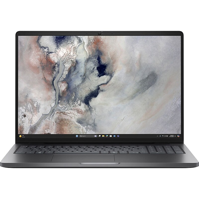 Dell Pro 16 16" LCD AI Laptop, AMD Ryzen 5 220, 16GB RAM, 256GB SSD, Backlit Keyboard, 11 Hour Battery, Windows 11 Pro image 1