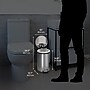 iTouchless SoftStep Round Stainless Steel Step Trash Can with Hinged Lid, 3.17 Gallon (IP03RSS)~#|#~4B7630B3-38AE-400D-BD2273110A09BD40_sc7