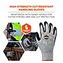 Ergodyne ProFlex 7031 Nitrile Coated Cut-Resistant Gloves, Small, A3 Cut Level, Gray, 144 Pairs (17882)~#|#~4B7700D7-D405-44A5-8C0A1C8BBD608CB6_sc7