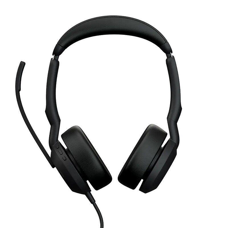 Jabra Evolve2 50 USB-C/A Active Noise Cancellation Stereo Headset, UC Certified (25069-989-899) image 1