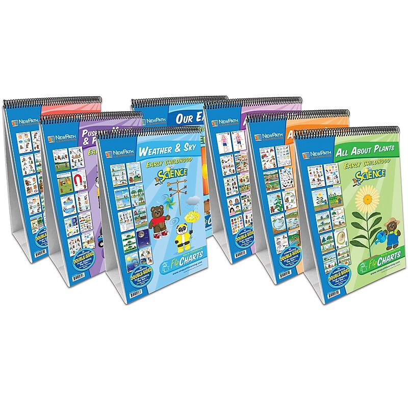 New Path Learning® Science Readiness Flip Chart Set, Early Childhood image 1