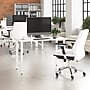 Bush Business Furniture Hustle 48"W Computer Desk with Metal Legs, White (HUD148WH)~#|#~4B834D1A-6F48-408E-9C1F0E3124A8C4C3_sc7