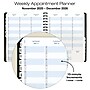 2026 Global Printed Products 8.5" x 11" Weekly & Monthly Planner, Paperboard Cover, Carbon (RRY26-8511-APPT)~#|#~4B8448D7-7DC6-4B3F-9DFA32B501245C71_sc7