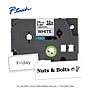 Brother P-touch Laminated Label Tape, ~1" x 26.2', Black on White (TZe251)~#|#~4B89E031-B478-4A14-A64F68F11AD6955A_sc7