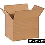 10" x 14" x 10"'' Multi Depth Shipping Boxes, 32 ECT, Brown, 25/Bundle(MD141010)~#|#~4B8CBC1D-9B54-4DFA-A5612FE55123EB1D_sc7
