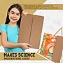 Enday Emraw Tri-Fold Presentation Board, 36" x 48", Corrugated, White, 4/Pack (EDY11544)~#|#~4B8F8976-CD95-4AC0-8317A2DD25FE6C0F_sc7