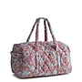 Vera Bradley Large Original 22" Nylon Carry-On Duffel, Paisley Bouquet (50181-22962)~#|#~4B9244B6-F511-4773-80098BDE10EC48F9_sc7