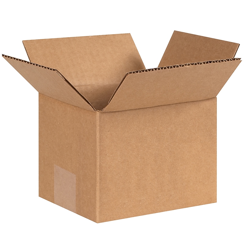 6" x 5" x 4" Shipping Boxes, 32 ECT, Brown, 25/Bundle (654) image 1