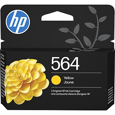 HP 564 Yellow Standard Yield Ink Cartridge, Prints Up to 300 Pages (CB320WN#140) Sansujyuku sansujyuku.com
