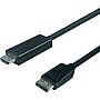 VisionTek 6.6ft DisplayPort to HDMI Audio/Video Cable, Male to Male, Black (901214)~#|#~4B9B7919-F23F-420A-A35CB9D4DFC8131F_sc7
