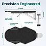 Purely E5720 Ergonomic Arm/Elbow Support Rest for Desk, Computer Desk Arm Extender, Black (PARE5720)~#|#~4B9BF0AF-2229-4BCB-AD400D8CC47FBA8C_sc7