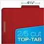 Pendaflex Pressboard Classification Folder, 1-Dividers, 1 3/4" Expansion, Letter Size, Dark Red, 10/Box (23731P)~#|#~4B9D0186-5D83-4366-9041F6AEA3F1FB23_sc7