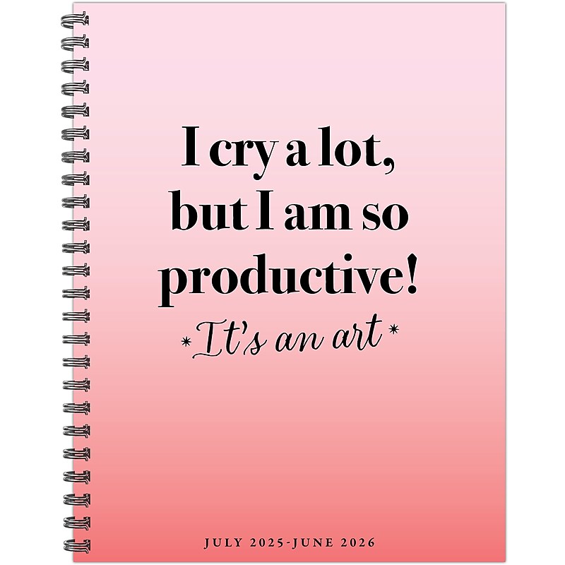 2025-2026 Willow Creek So Productive 8.5" x 11" Academic Year Weekly & Monthly Planner (55113X) image 1