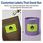 Avery Laser/Inkjet Multipurpose Decorative Edge Labels, 2" x 3", Bright Green, 160/Pack (94267)~#|#~4BA103FC-967A-42C7-87DF2EC3DB81B5A1_sc7