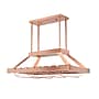 Elegant Designs 2 Light LED Overhead Wine Rack, Copper (WR1000-CPR)~#|#~4BA6A860-B444-48B4-937AD78ABB900043_sc7