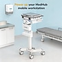 Mount-It! Elora MAXX Battery Power Kit with Mounting Bracket For MedHub Powered Medical Carts, White/Gray (MI-16063)~#|#~4BADEA49-A3C6-4E89-8D0D65A285CFFB67_sc7