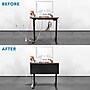 Mount-It! 15"H x 42"W Under Desk Privacy Panel with Mesh Storage Pockets, Black (MI-7250)~#|#~4BB4FBDA-6E7F-44B8-9E7A6DE8920A251D_sc7