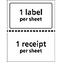 Avery Laser/Inkjet Shipping Labels with Paper Receipts, 5-1/16" x 7-5/8", White, 100 Labels/Box (27900)~#|#~4BB65D72-D2B8-4733-8588532A5973C464_sc7