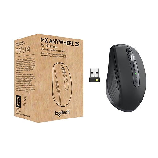 Logitech MX Anywhere 3S for Business Wireless Optical USB