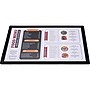 Excello Global Products Menu Holder, 11" x 17", Black (SPLS-MENU-1117C)~#|#~4BBF46A5-768A-4AA5-A4A8247BF34033EE_sc7