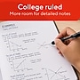 STAPLES Composition Notebook, 9.75” x 7.5”, College Ruled, 100 Sheets, Black~#|#~4BBF50E0-567C-4B12-81871BE8B518CBAF_sc7