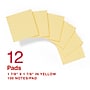 Staples Ultra Sticky Notes, 1 7/8" x 1 7/8", Sunshine Collection, 100 Sheets/Pad, 12 Pads/Pack (ST62879)~#|#~4BC01973-D77C-408B-BA0EBC6C7D9367EC_sc7