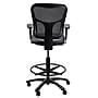 Tempur-Pedic Vinyl Drafting Stool with Backrest and Footrest with Lumbar Support, Black (TP8200-DBLKV)~#|#~4BC14FAD-CC45-492F-A75AED6648C98961_sc7
