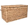 ClickDecor Farmhouse Storage Chest Trunk, Wicker, Natural (FUCN10054B)~#|#~4BC30F24-BFB4-48C4-9DD82845A057001B_sc7