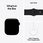 Apple Watch Series 12 GPS Smartwatch, 42mm, Black Aluminum Case with Sport Band, Small/Medium (MJEA4LS/A)~#|#~4BC98F3A-6E6C-4169-B9F0E559C06BDCD6_sc7