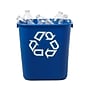 Rubbermaid Commercial Products Plastic Container, 3.25 Gallon, Blue (FG295573BLUE)~#|#~4BCBEF97-85C0-44A1-94D90A7263AD8643_sc7