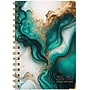 2026-2027 Excello Brands 8" x 5.5" Academic Weekly & Monthly Planner, Paperboard Cover, Teal Gold Marble (FSHN-AY26-58-54)~#|#~4BCD5AA3-62A4-41CB-B7AB5BCC773DF215_sc7