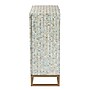 Baxton Studio Quintus 30"H Mother of Pearl Storage Cabinet, Mosaic Multicolor/White/Gold (240-13473-HiT)~#|#~4BCEE38D-196E-4833-B73A1B15F2682742_sc7