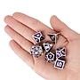ENHANCE DnD Solid Metal Dice Set, Purple (ENTTDM7520BKWS)~#|#~4BD217EF-465D-4D9B-8165E7172782F9A3_sc7