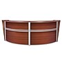 Regency Marque 124.5"W Curved Reception Desk Workstation, Cherry (77292CH)~#|#~4BD6312B-7D7E-4767-9894E0AA560E129F_sc7