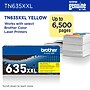 Brother TN635XXL Super High Yield Yellow Toner Cartridge, Prints Up to 6,500 Pages (TN635XXLY)~#|#~4BDC58DD-B8D0-4704-86A6F29C4915FC2F_sc7