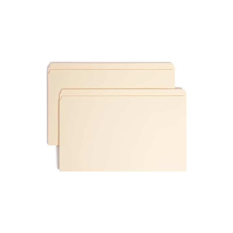 Smead Card Stock Classification Folders, Reinforced Straight-Cut Tab, Legal Size, Manila, 50/Box (19510) image 1