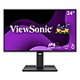ViewSonic Ergonomic 24" 1080p 100Hz LCD Monitor, HDMI, DisplayPort, VGA, Black, 4-Port USB Hub (VG2451)~#|#~4BE2AEAD-7EBB-4D7E-937E8C631D099C3C_sc7