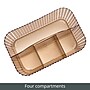 mDesign 4-Section Plastic Desktop Caddy Organizer with Handle, Plastic, Sand (26053)~#|#~4BE7F041-6ECC-44C9-81182953DA40FBC0_sc7