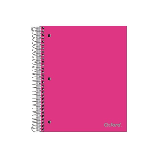 Oxford 3-Subject Notebooks, 8.5