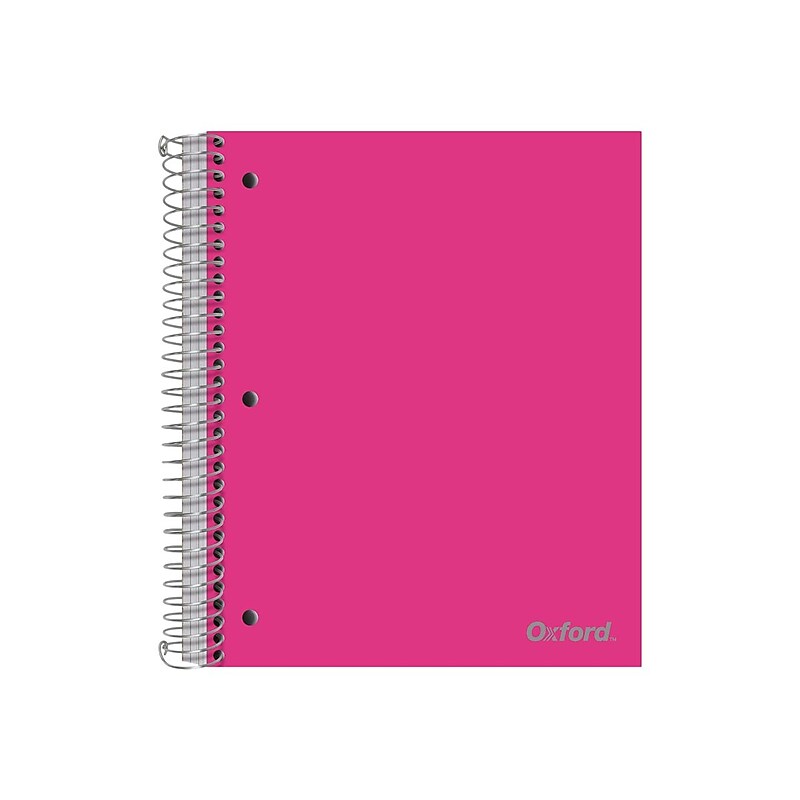 Oxford 3-Subject Notebooks, 8.5" x 11", College Ruled, 150 Sheets, Assorted Colors (10586) image 1