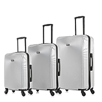 3-Piece Dukap Inception Hardside Spinner Carry-On Luggage Set