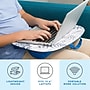 LapGear MyStyle 17" x 13.2" x 2.6" Lap Desk, Blue Garden (45302)~#|#~4BEB3CA9-D776-4E9B-B10D297E0CDECAAA_sc7