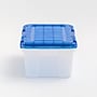Iris 19 Quart Element Resistant Ultimate Clear Latching Plastic Storage Bin, Clear, 5/Pack (500137)~#|#~4BF26BEF-4488-436B-ACFA74D7C8685C03_sc7