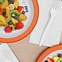 Perk™ Medium-Weight Paper Plates, 8.5", White/Orange, 500/Carton (PK54329CT)~#|#~4BF3C76E-6BF8-4F95-A80778040A9ECA6C_sc7