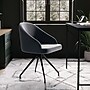 Martha Stewart Sora Velvet Swivel Task Chair, Gray/Oil Rubbed Bronze (CH222119GYBK)~#|#~4BF43539-AEA1-41BB-B1682E5430947AD5_sc7