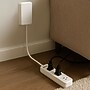 RAYOVAC 2-Outlet 2-USB Port Slim Surge Protector Power Strip with Braided Cord & Flat Plug, 3-ft., 540 Joules, White (SS-P311B)~#|#~4BF717C6-5F7D-42BA-82F2F5A33217D299_sc7