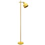 Simple Designs Sleek Essentials 54.72" Metal Floor Lamp with Round Shade, Yellow (LF1051-YLW)~#|#~4BF77675-90C2-4680-9401D3DE2D4920AC_sc7