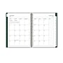 2026 Blue Sky Bespoke Letterpress 8.5" x 11" Calendar Year Weekly & Monthly Planner, Plastic Cover, Deep Forest Green (156225)~#|#~4BF9E0FE-6449-4E20-A6DE982B7B1B600B_sc7